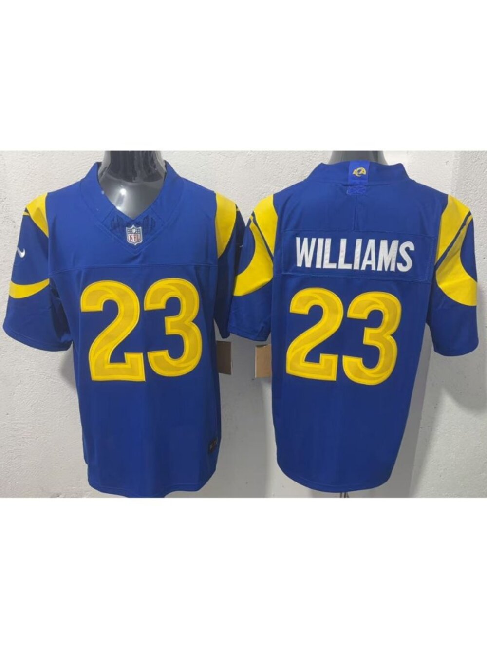 Kyren Williams Vapor Royal Jersey Stitched